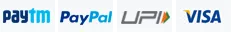 Gohostar accept paytm, paypal, upi, visa, rupay, phonepe, gpay, mastercard, net banking
